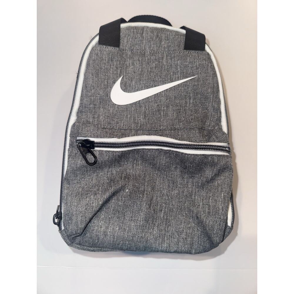 Nike Classic Fuel Pack Lunch Gray Bag Box Boys Back To School